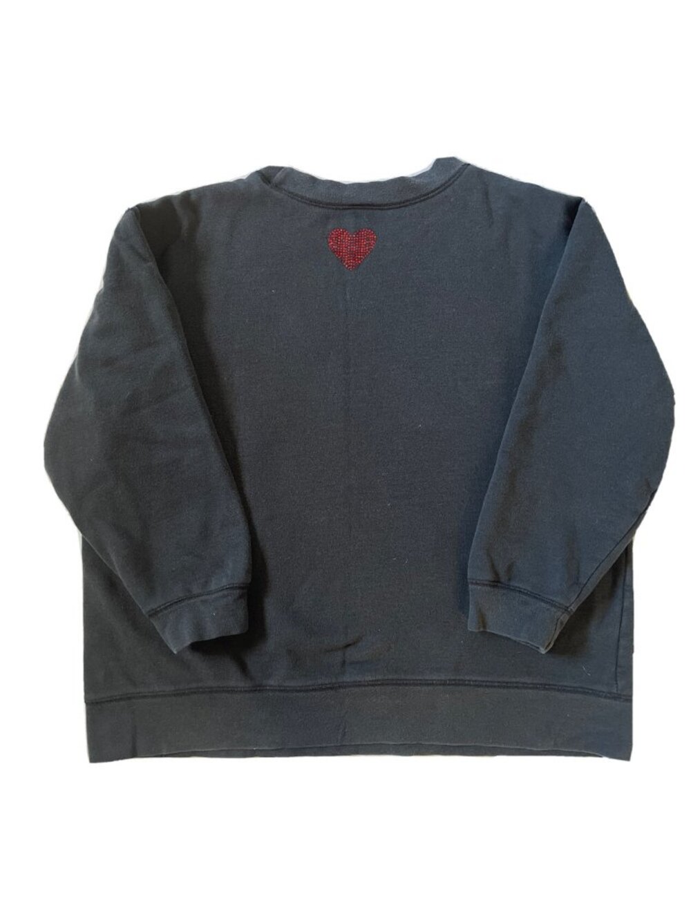 Disney Mickey Minnie Black Women’s M Sweatshirt Rhinestone Design Disney Store - Picture 5 of 9